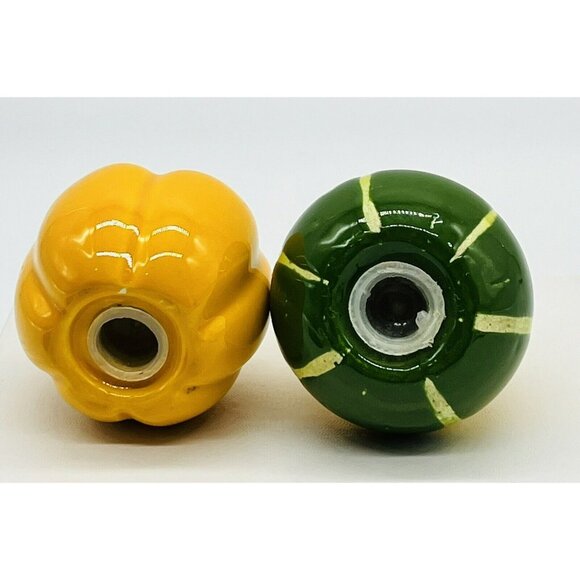 Avon Salt Pepper Shakers Shades of Autumn Pumpkin Gourd 1984 - Picture 5 of 5